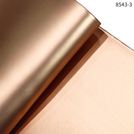 Matte TPU Paint Surface PU Synthetic Artificial Leather Metallic Color Glossy Faux Leather Vinyl Fabric for Furniture/GarmentColor: XHT-8543--3