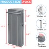 Dock Bumpers 2 Pack,Dock Fenders Bumper,Marine Dock Bumpers,Inflatable Dock Protection