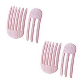 4 Stück Volumen Haarspangen für Fluffige Pony, Volumenclip für den Haaransatz, Volumenclip, Haar Volumen Rollenclip, Feste Stirnhaarnadel, spurlose Haarspange, Haarstyling Werkzeuge