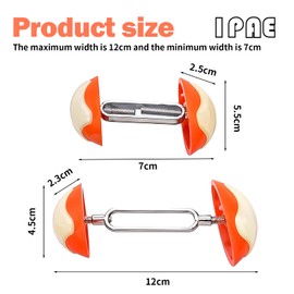 Pack of 2 shoe stretchers, shoe stretchers, shoe stretcher for women, shoe stretcher, shoe stretcher for leather shoes, boots, high heels, sports shoes, White