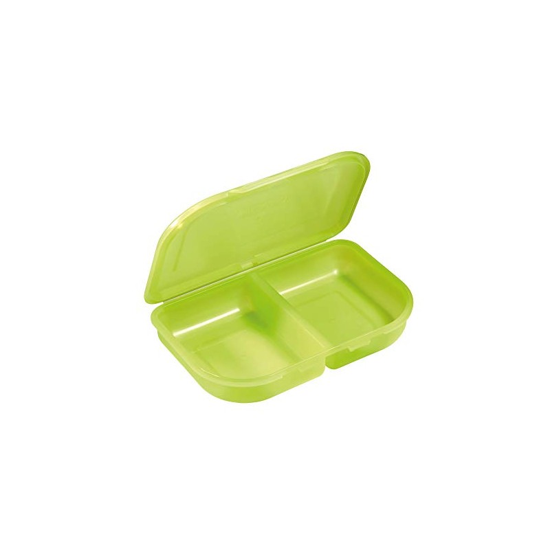 Herlitz 11415296 Lunch Box, Green, Green