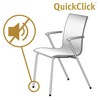 Wagner QuickClick® Chair Gliders Reversible Wool Felt + Plastic Silencer