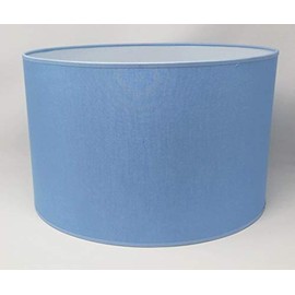 Cylinder Lampshade, Cotton Fabric, Handmade, For Ceiling Lamp / Table Lamp / Floor Lamp