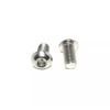 FAS (25) 1/4-28X1/2" Button Head Socket Cap Screw Stainless Steel