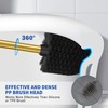 Toilet Brush and Holder, 2 Pack Toilet Brush Stainless Steel,