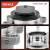 A-Premium Rear Wheel Bearing and Hub Assembly with 5-Lug Compatible