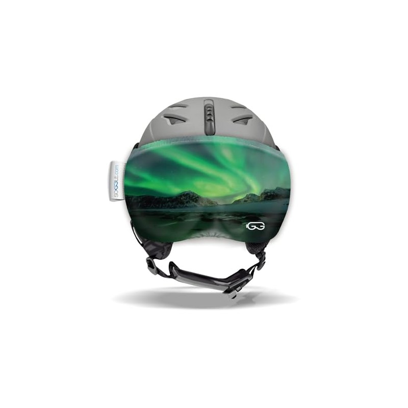 SOGGLE Vizor Visor Protection for Visor Helmets (Ski Helmets), Colour: