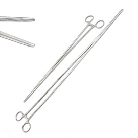 PRECISE CANADA: 2 Pean Forceps Straight 20" & 24" Hemostat Locking Clamp Instrument