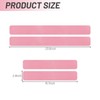 LANZMYAN 4PCS Car Door Sill Protector 3D Carbon Fiber for