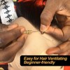 BEEOS 5x5 Transparent Lace for Wig Making, 5 Pieces Lace