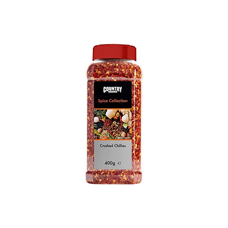 Country Range Crushed Chillies - 1x400g