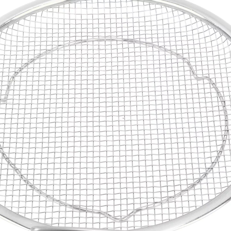 generic Cesta De Frutas De Acero Inoxidable Malla Metálica Plateada