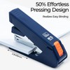 M&G Effortless Stapler 50 Sheet Capacity One-Touch Stapling, Heavy Duty