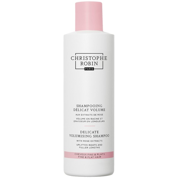 Christophe Robin Delicate Volumising Shampoo with Rose Extracts,