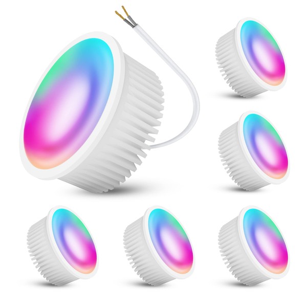 SSC-LUXon Pack of 6 Module Smart Home WiFi LED Lamp