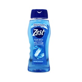 Zest Ocean Breeze with Sea Minerals Refreshing Body Wash 18 fl oz Aqua with Vitamin E Hydrating Body Wash 18 fl oz (6 of each)