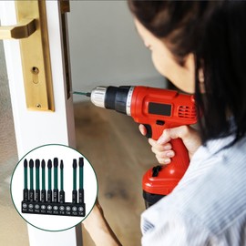 XIATIAN Magnetic Screwdriver Bits Set, 11 Pcs S2 Steel Phillips Pozidriv and Torx Bit Set for Impact Drill 70mm PH1 PH2 PH3 PZ1 PZ2 PZ3 T10 T20 T35 T30