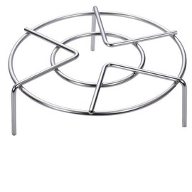 Steam Rack, 2.8" Tall Trivet for Instant Pot 3 Qt, Heavy Duty 18/8 Stainless Steel Steamer Rack Fit Pressure Cooker for Instant Pot Egg Food Stand Air Fryer Rack (6.4" Round - 2 Pcs)