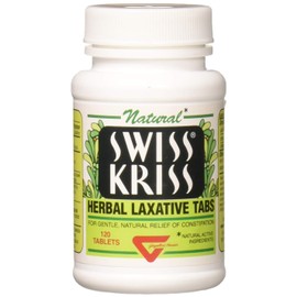 Swiss Kriss Herbal Laxative Tablets 120 ea