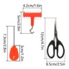 Carp Fishing Baiting Tackle Kit, 6 Pcs Fishing Baiting Rigs
