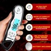 GDEALER Meat Thermometer Digital Instant Read Food Thermometer Waterproof Ultra-Fast