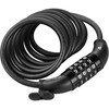 Retrospec Grizzly Bike Lock - 6ft Anti-Theft Cable with 4-Digit