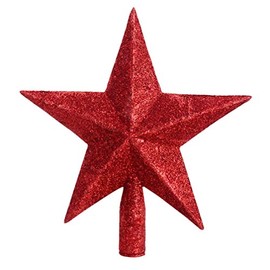 Christmas Tree Topper, Christmas Tree Topper, Red 20 cm