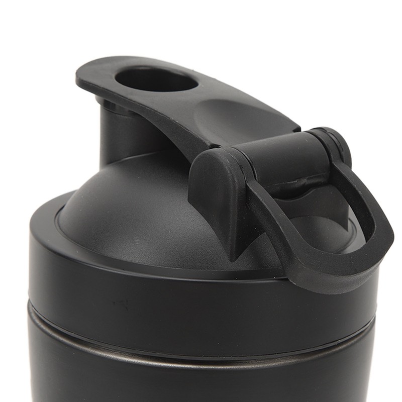 Shaker Bottle Stainless Steel Protein Shaker Scales Portable Shaker Cup