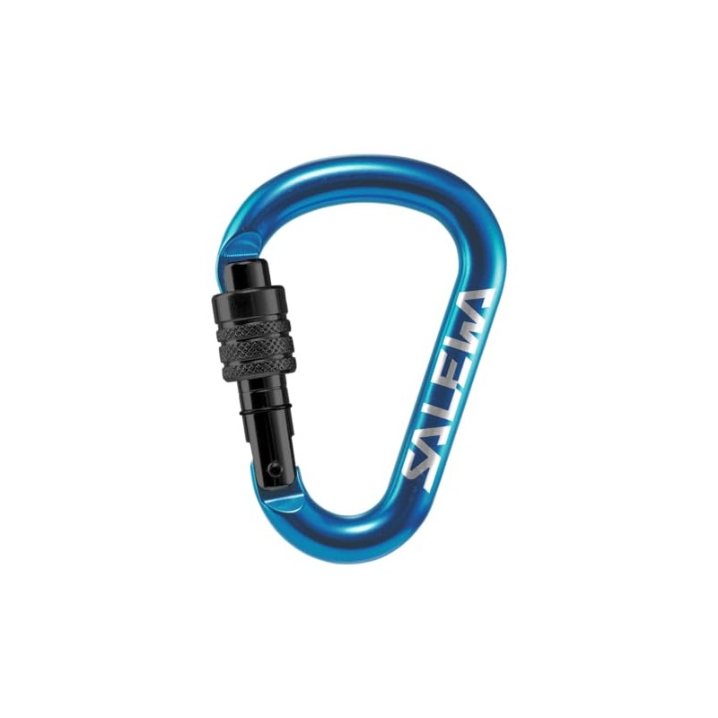 SALEWA Unisex - Adult HMS SCREW G2 Carabiner, Blue, Normal