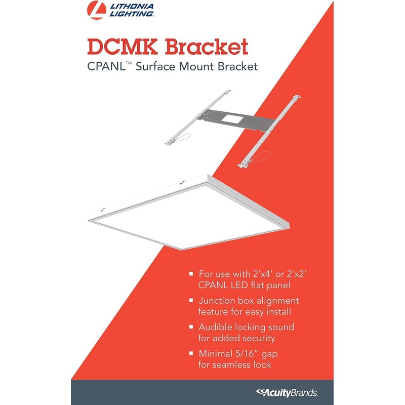 Lithonia Lighting Direct Ceiling Mounting Kit for 2x2 ft. or