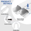 KuriProtect 5" W 17Ft Decorative PVC Line Set Cover Kit