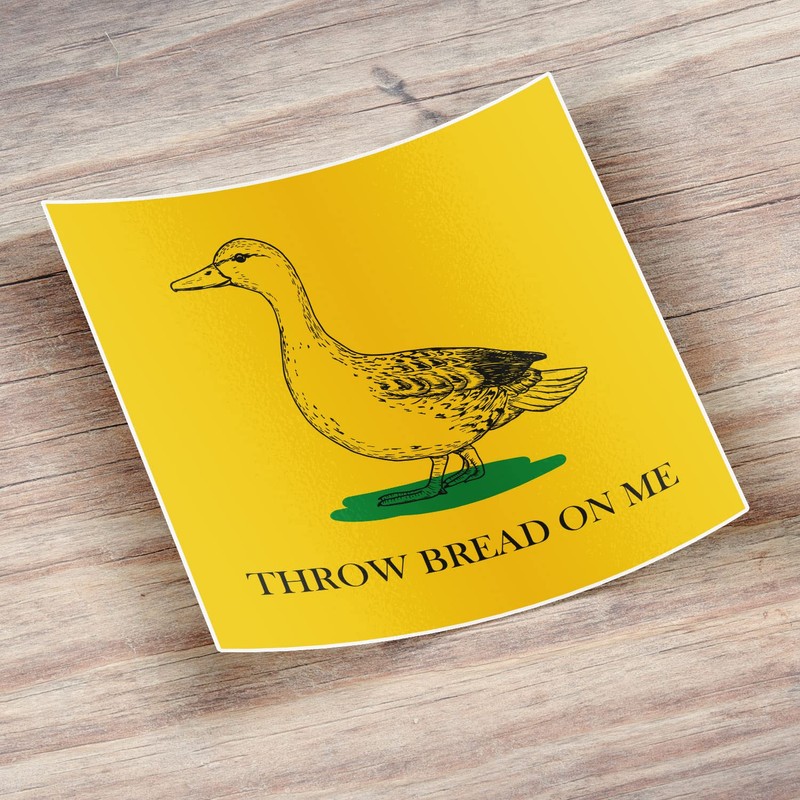 Throw Bread On Me Sticker Vinyl Bumper Laptop Window Decal