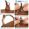 SUIKIHUM Bag Shoulder Strap, (37.4"-45.3" Adjustable Replacement Strap) Genuine Leather