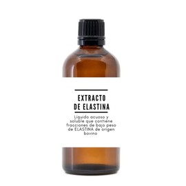 Elastina extracto acuoso uso grado cosmético 120 ml
