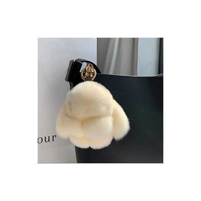 Soft Fluffy Rabbit Keyring Cute Plush Rabbit Key Ring Plush