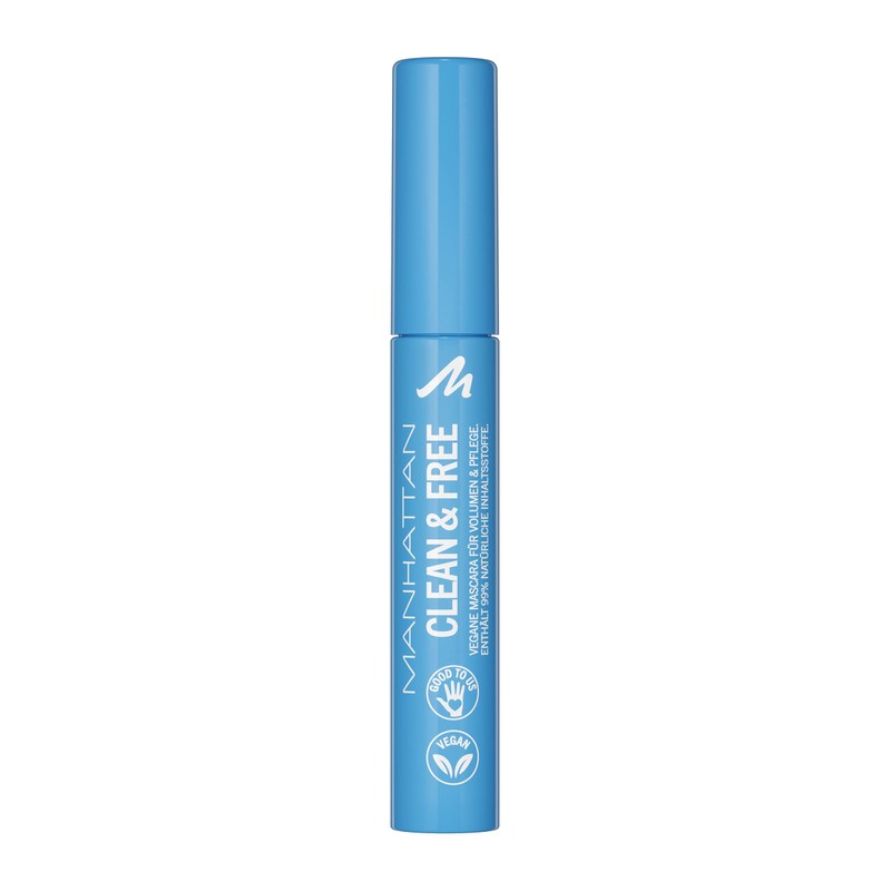 Manhattan Clean & Free Mascara Colour 99T Brown, Waterproof, Nourishing