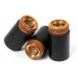 220854 Plasma Cutter Retaining Cap Fit for Hypertherm Powermax 45XP/65/85/105 Plasma Cutting Torch Consumable (3PCS)