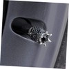 Totority 4pcs Diamond Car Tire Cap Wheel Stem Cap Shining