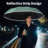 Seniny Travel Umbrella with Carabiner Handle, Automatic Windproof Large Umbrellas