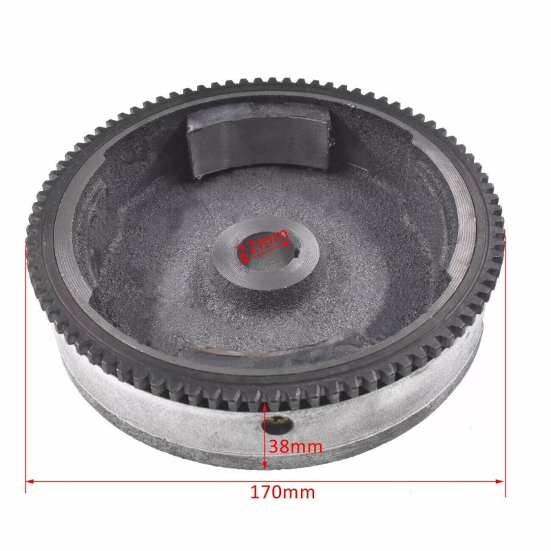 PCC FLYWHEEL MAGNETO FITS GX160 GX200 5.5HP & 6.5HP 31100-ZE1-810