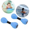 2pcs Water Floating Dumbbells EVA Foam Water Aerobic Exercise Foam
