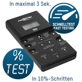 Ansmann Energy Check LCD - Professional Battery Tester