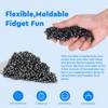 GIMOBOTE Original 500+ Ferrite Putty Black, Fidget Toy Ferrite Rocks