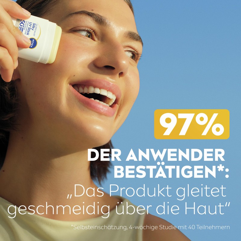 NIVEA SUN UV Stick SPF 50+ (15g), Ultralight Face Sun
