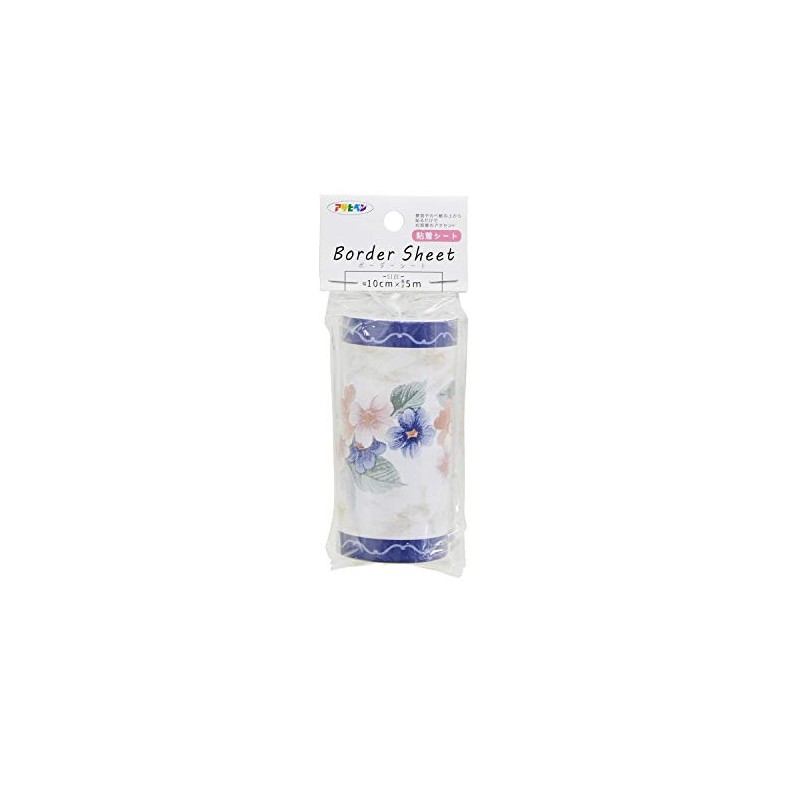 Asahipen Wall Decoration, Border Sheet, Width 3.9 inches (10 cm)