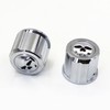 CBCTOC 1 Pair Motorcycle Front Axle Nut Covers Caps for