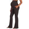 Sunzel Sunzfly Maternity Flare Leggings with Pockets Over The Belly,