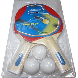Table Tennis Set 2 Racket + 3 Balls