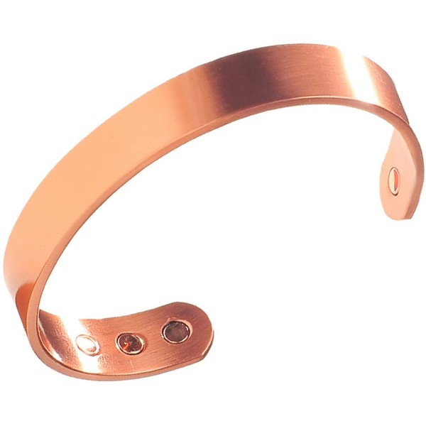 Earth Therapy Men's Pure Copper Magnetic Healing Golf Bracelet for Sport Injury Recovery, Arthritis, and Joint Pain Relief - Adjustable Sizing - Sourced