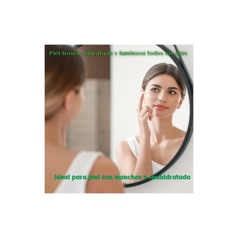 Crema Facial Sábila Y Vitamina E Para Manchas Y Resequedad